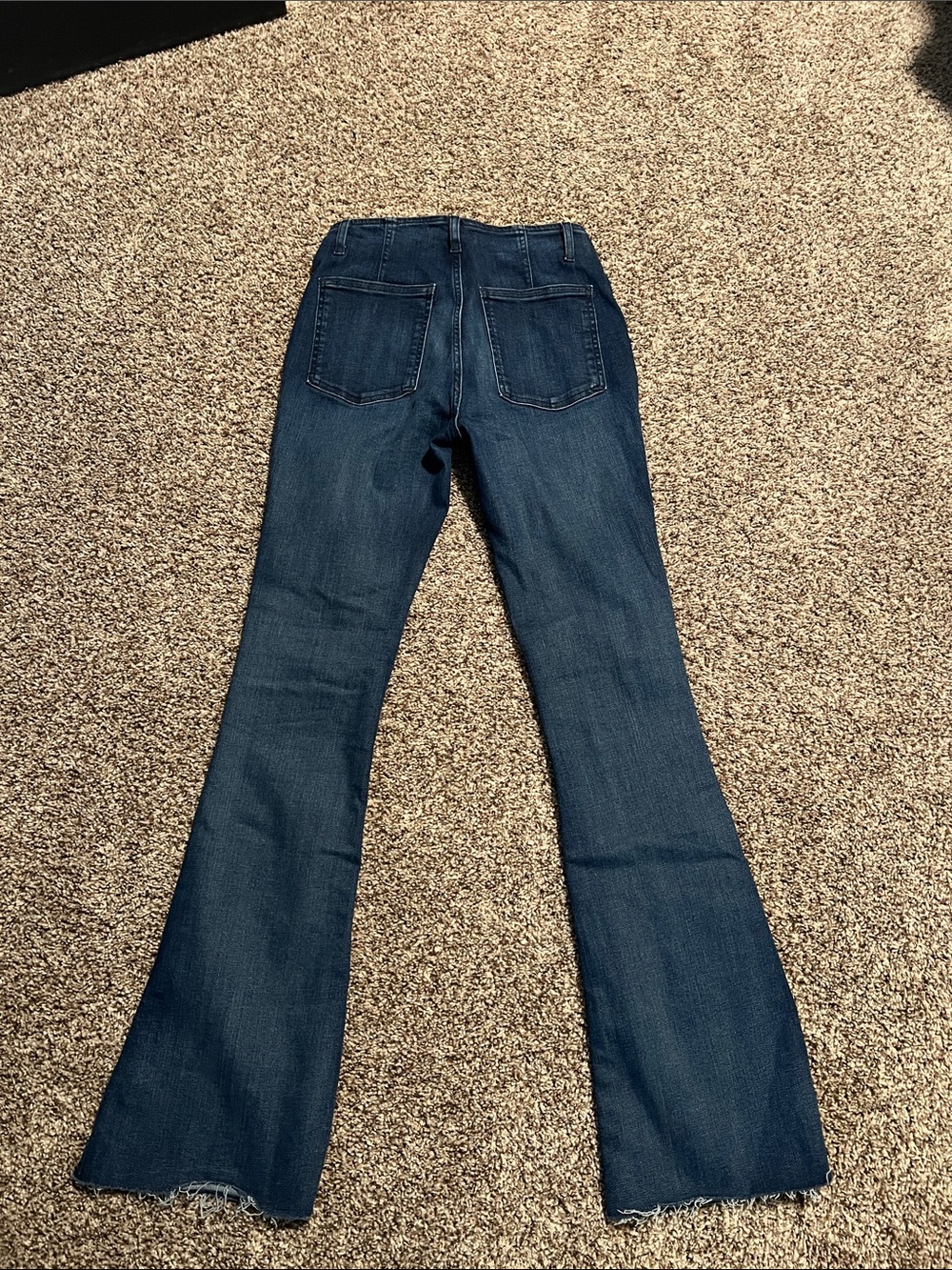 Free People We The Free Level Up Slit Slim Flare Jeans - Picture 8 of 8